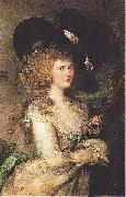 Thomas Gainsborough Lady Georgiana Cavendish, Duchess of Devonshire painting